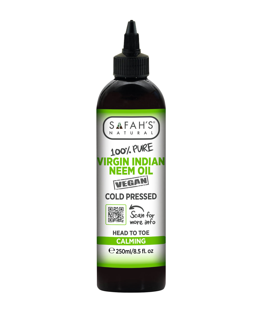 Indian Neem Virgin Oil 100% Pure - Solution for Healthy Skin and Hair