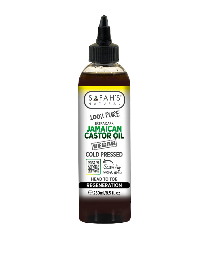 Extra Dark Jamaican Black Castor Oil 100% Pure - for Maximum Hair & Scalp Health