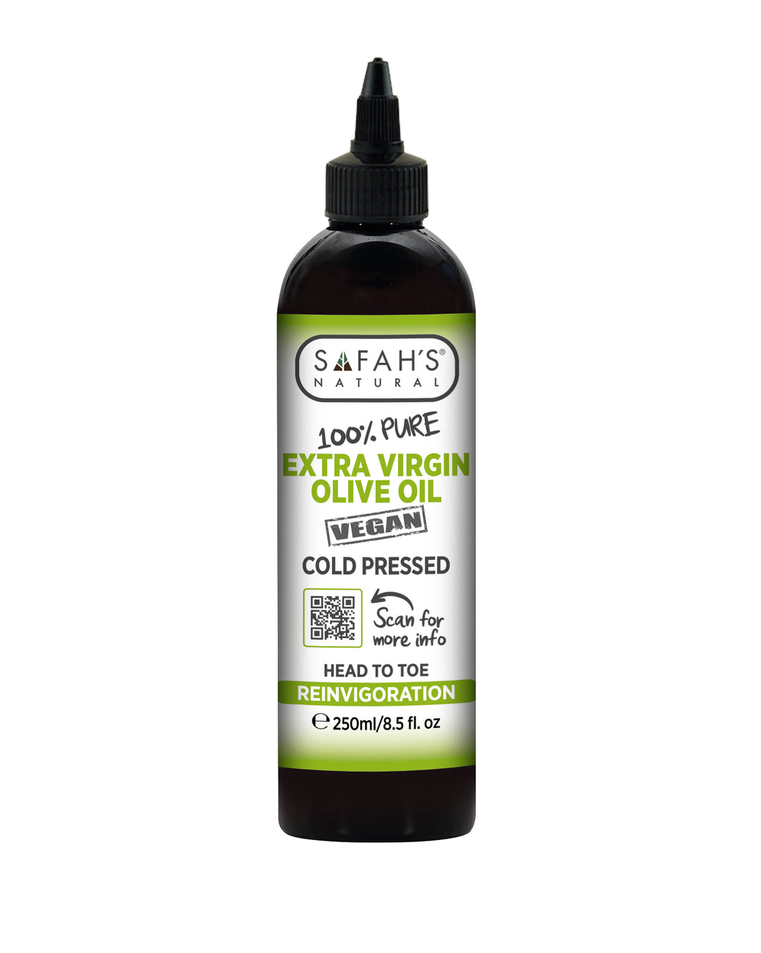 Extra Virgin Olive oil 100% pure - Ultimate Natural Moisturiser for Skin and Hair