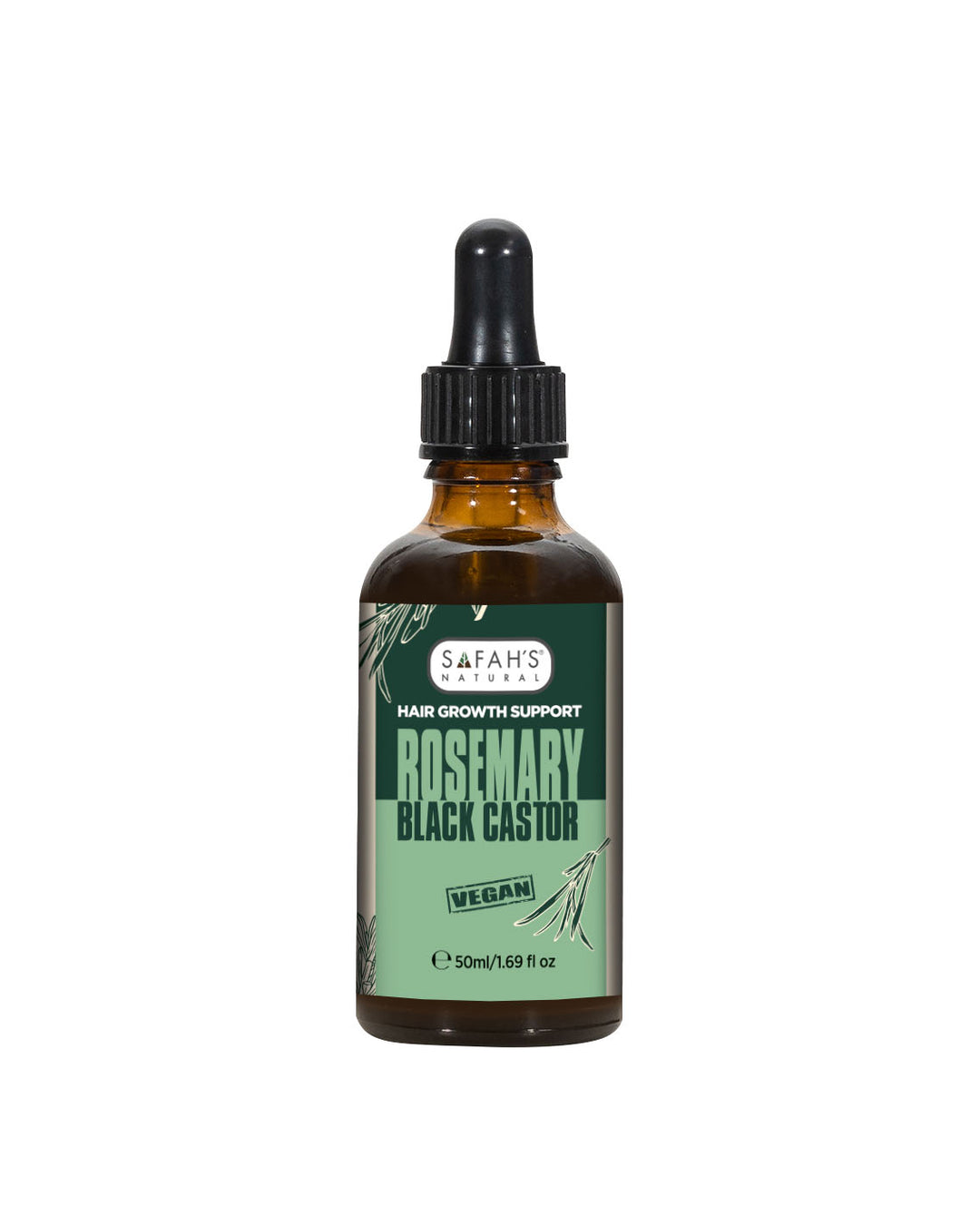 Rosemary with Black Castor Oil - Ultimate Blend for Hair Growth